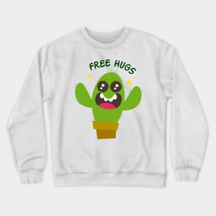 Free hugs - Cactaceae Crewneck Sweatshirt